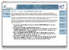 Screenshot of the Urbannet.org homepage