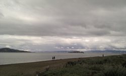 View over the bay towards Oakland